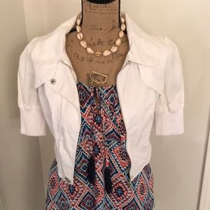 “It’s White Around The Corner”White jacket